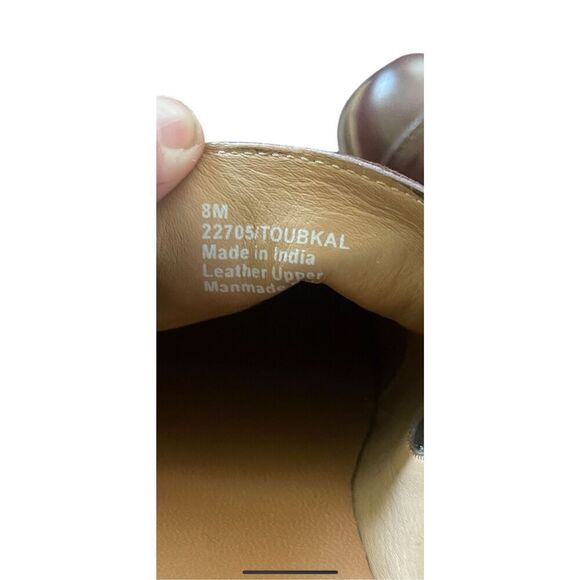 Coldwater Creek Walk With Me Womens Tan Toubkal Leather Loafer Flats Size 8M - Picture 3 of 12